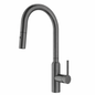 Carysil Round Gun Metal Pull Out Kitchen Mixer