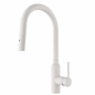 Carysil Round Granite White Pull Out Kitchen Mixer