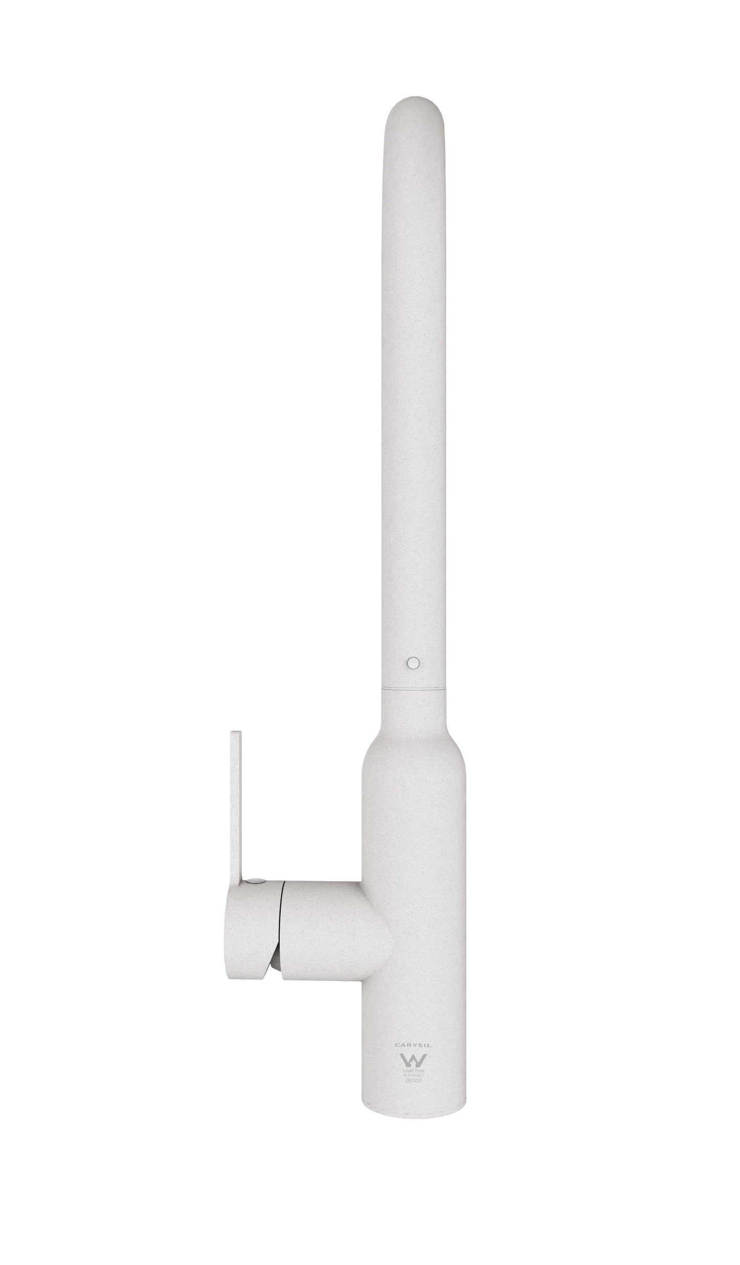 Carysil Round Granite White Pull Out Kitchen Mixer