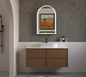 Carysil Fairmont Oak 1200mm Wall Hung Shaker Vanities without Stone Top