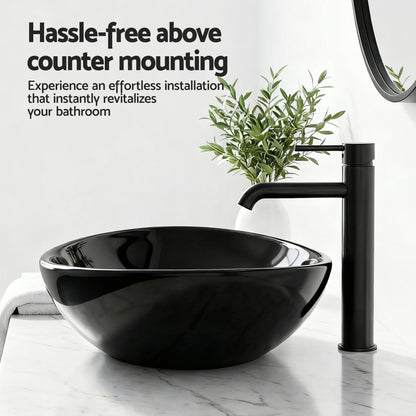 Bathroom Basin Ceramic Vanity Sink Hand Wash Bowl 41x34cm
