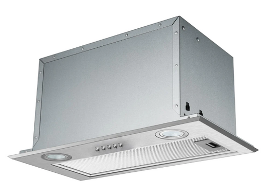 520mm Undermount Concealed Hood 800m3/hr LED lights
