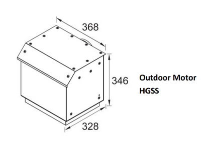 600mm Stainless Steel Concealed Rangehood with Q series Motor