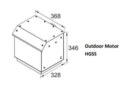 700mm Stainless Steel Concealed Rangehood with Q series Motor
