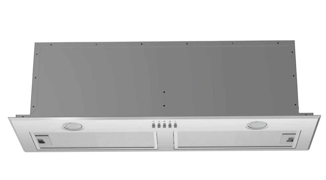 900mm Undermount Concealed Hood 800m3/hr LED lights