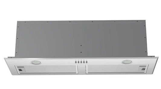 900mm Undermount Concealed Hood 800m3/hr LED lights