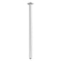 Square Chrome Ceiling Shower Arm 600mm
