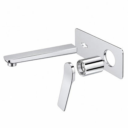 RUSHY Series Chrome Spout Mixer Trim Kit (match CLPS)