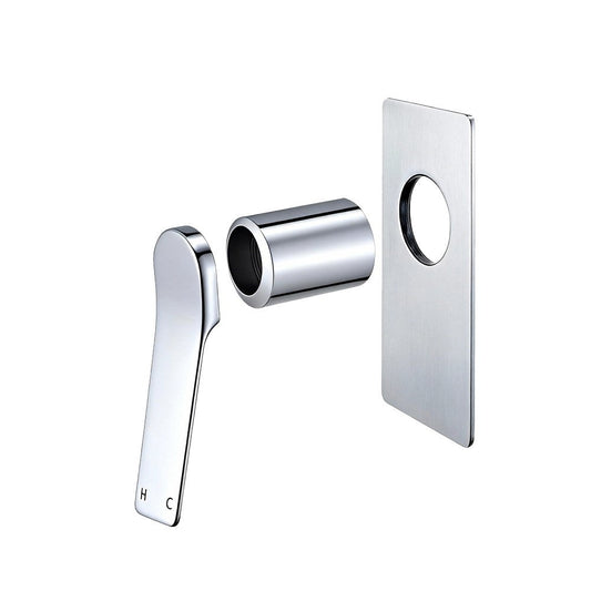 RUSHY Series Chrome Wall Mixer Trim Kit (match CLPM)