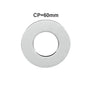 Chrome Cover Plate 60mm