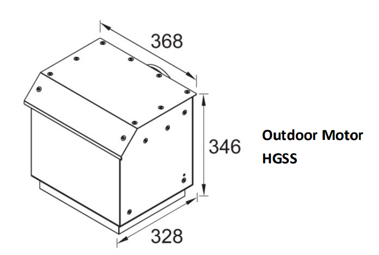 600mm Stainless Steel Canopy Rangehood with Q series Motor