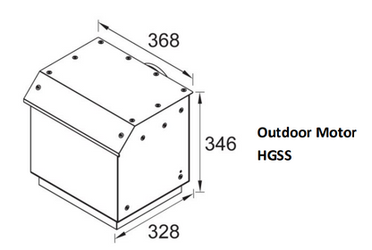 600mm Stainless Steel Canopy Rangehood with Q series Motor