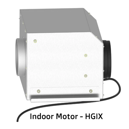 600mm T shape Canopy Rangehood with touch controls and Q series Motor