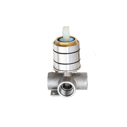 LUCID PIN - Chrome Wall Mixer (80mm Cover Plate )
