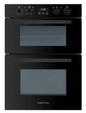 Carysil Built-In Black Double Oven 60CM