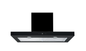 Carysil T Shape Black Stainless Steel Rangehood 60CM