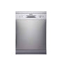 600mm Dilusso Stainless Steel Knob/Press Controls Freestanding 12 Place Settings Dishwasher