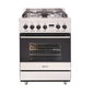 600mm Dilusso Freestanding With 4 Sabaf Gas Burners Dual Fuel Cooker