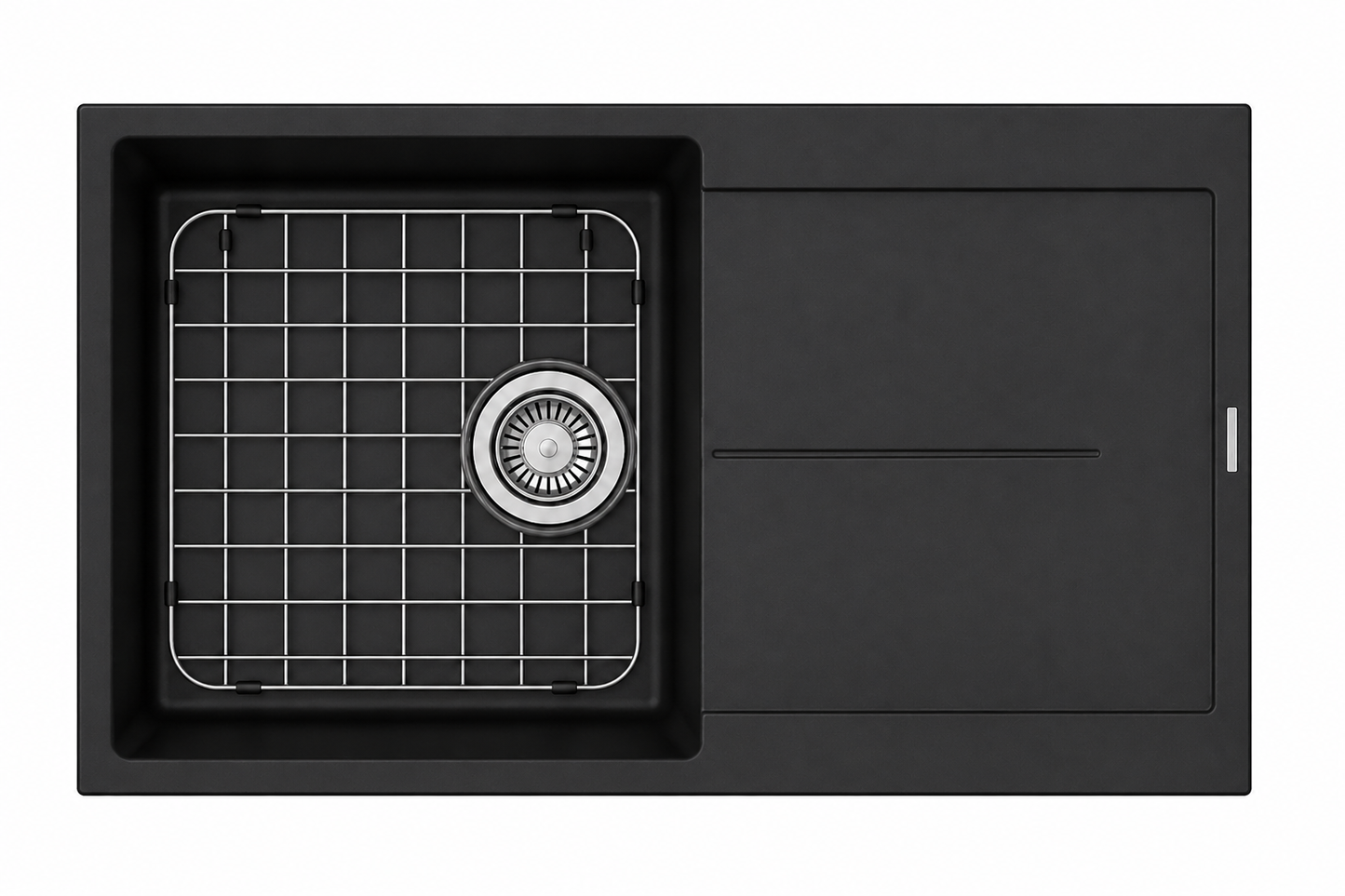 Stainless Steel Chrome Sink Grid for Carysil Enigma D100L