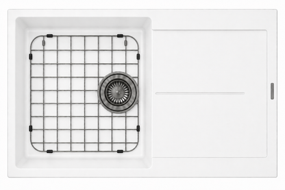 Stainless Steel Gunmetal Sink Grid for Carysil Enigma D100L