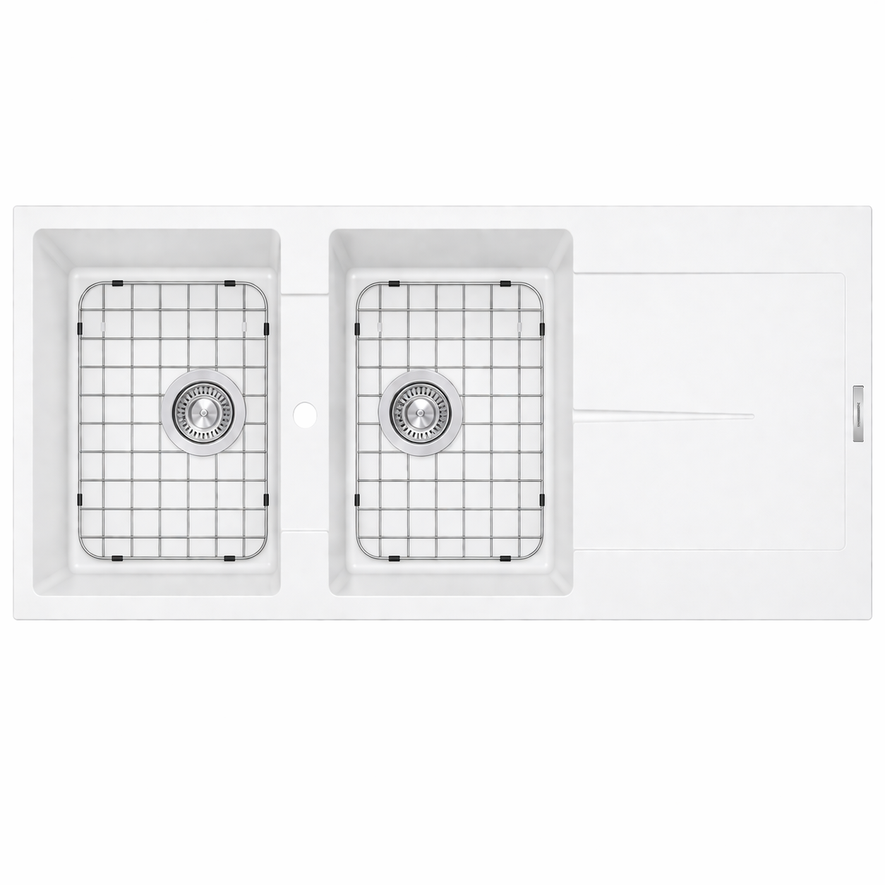 Stainless Steel Chrome Sink Grid for Carysil Enigma D200