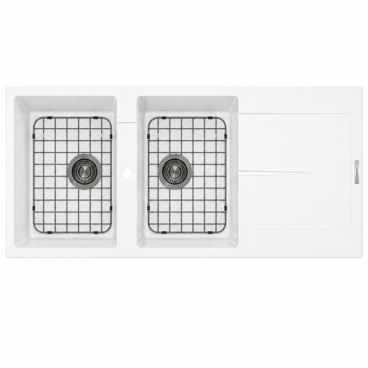 Stainless Steel Gunmetal Sink Grid for Carysil Enigma D200