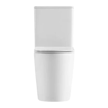 One Hole Tornado Flush Rimless Toilet Suite – Gloss White