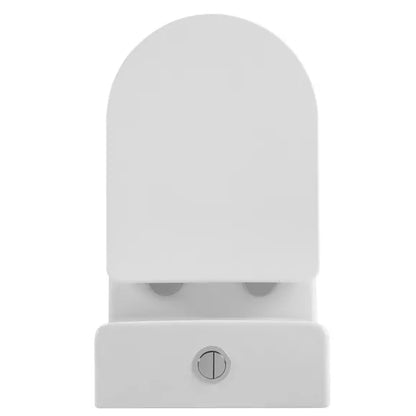 One Hole Tornado Flush Rimless Toilet Suite – Gloss White