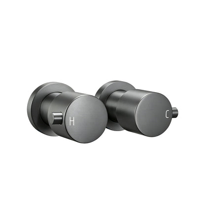 LUCID PIN Gunmetal Wall Tap