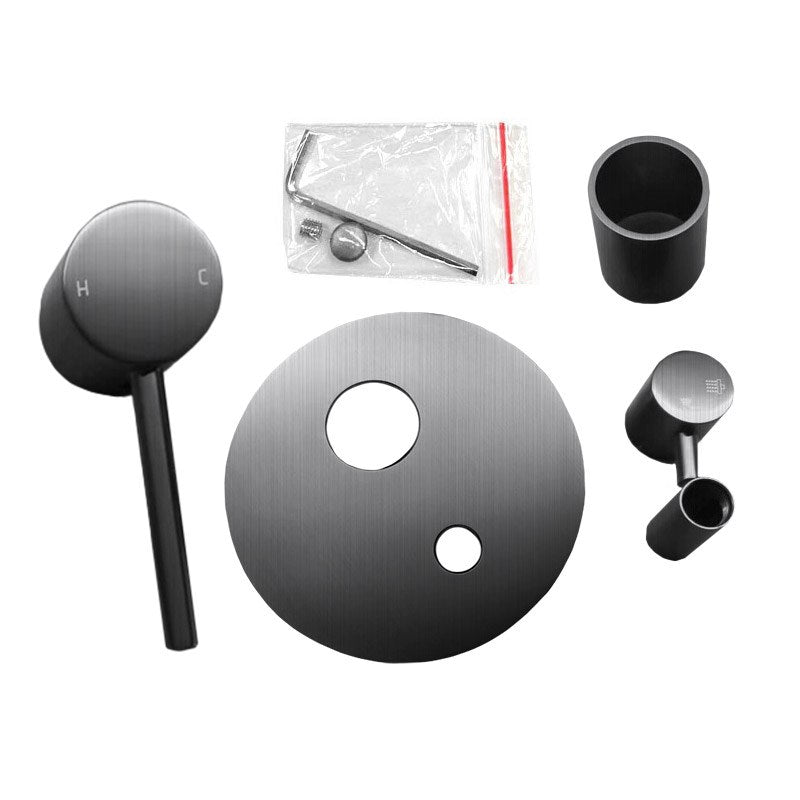 LUCID PIN Series Gunmetal Diverter Mixer Trim Kit (match CLPD)