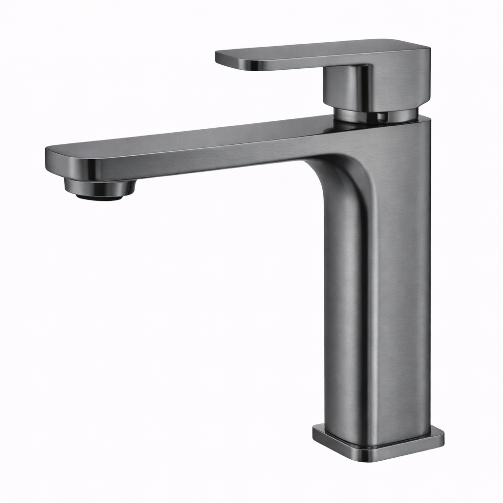 IVANO Series Gun Metal Short Basin Mixer
