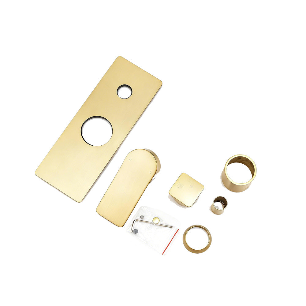 VOG Series Light Brushed Brass Diverter Mixer Trim Kit (match CLPD)