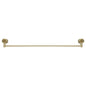 LUCID PIN - 800mm Light Brushed Brass Cuttable Single Towel Rail
