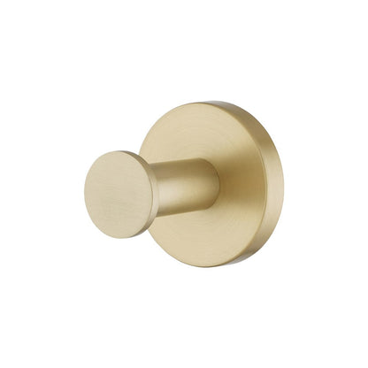 LUCID PIN - Light Brushed Brass Robe Hook