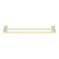 VOG - 600mm Light Brushed Brass Double Towel Rail