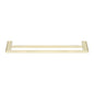 VOG - 800mm Light Brushed Brass Double Towel Rail