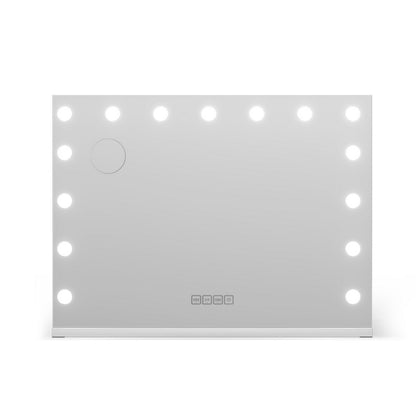 Bluetooth Makeup Mirror 80x58cm Hollywood Vanity with LED Light Wall