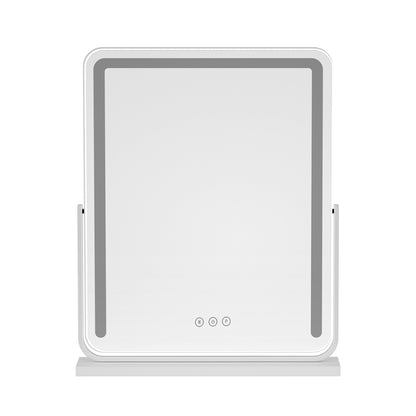 Mirror 40x50cm Hollywood Vanity with LED Light Strip Rotation