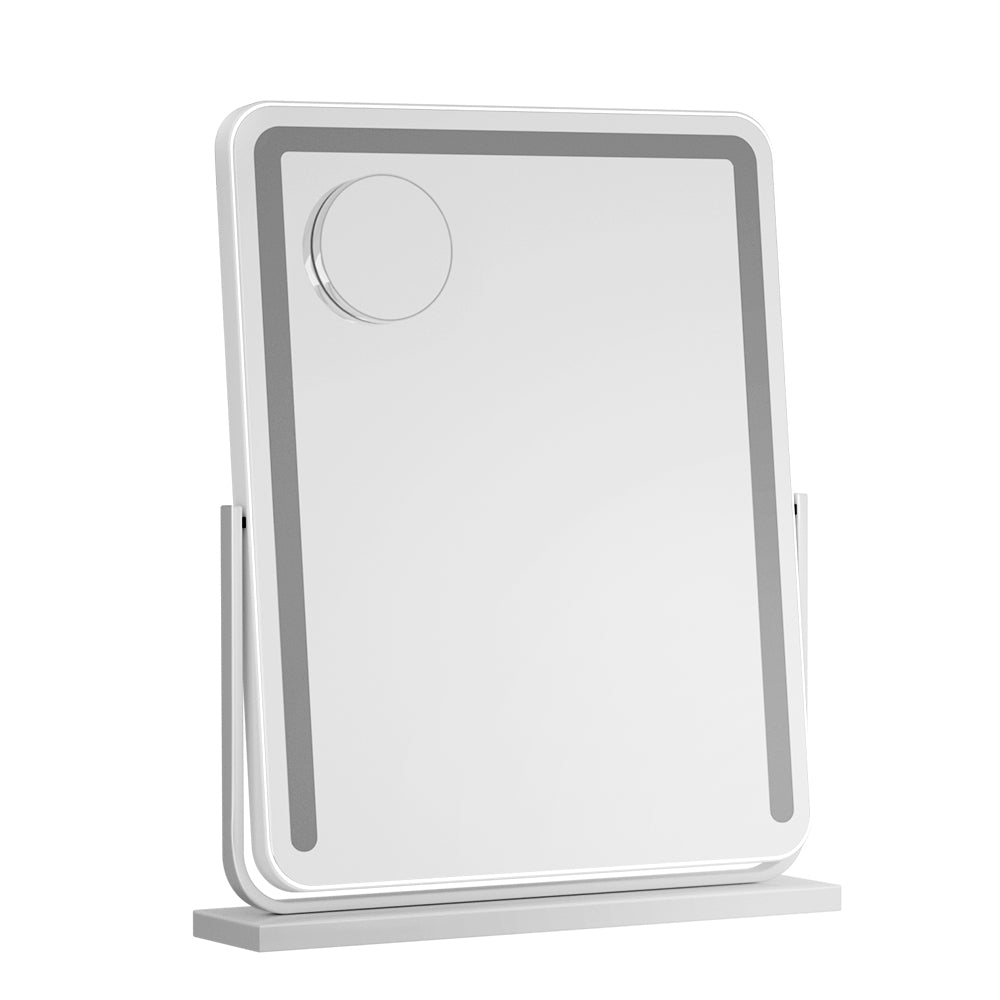 Mirror 40x50cm Hollywood Vanity with LED Light Strip Rotation