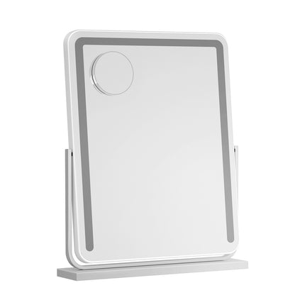 Mirror 40x50cm Hollywood Vanity with LED Light Strip Rotation
