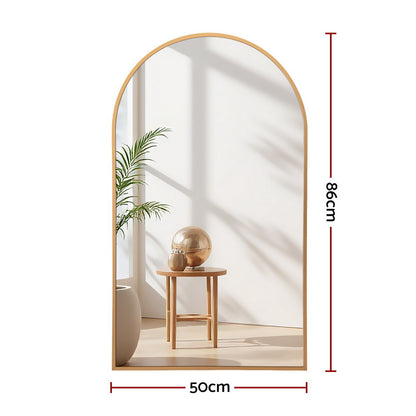 86x50cm Arched Wall Mirror Vanity Makeup Home Decor