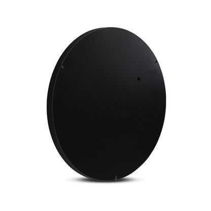 2 Wall Mirror Makeup 60cm Home Decor Framed Mirrors Bathroom Round Black