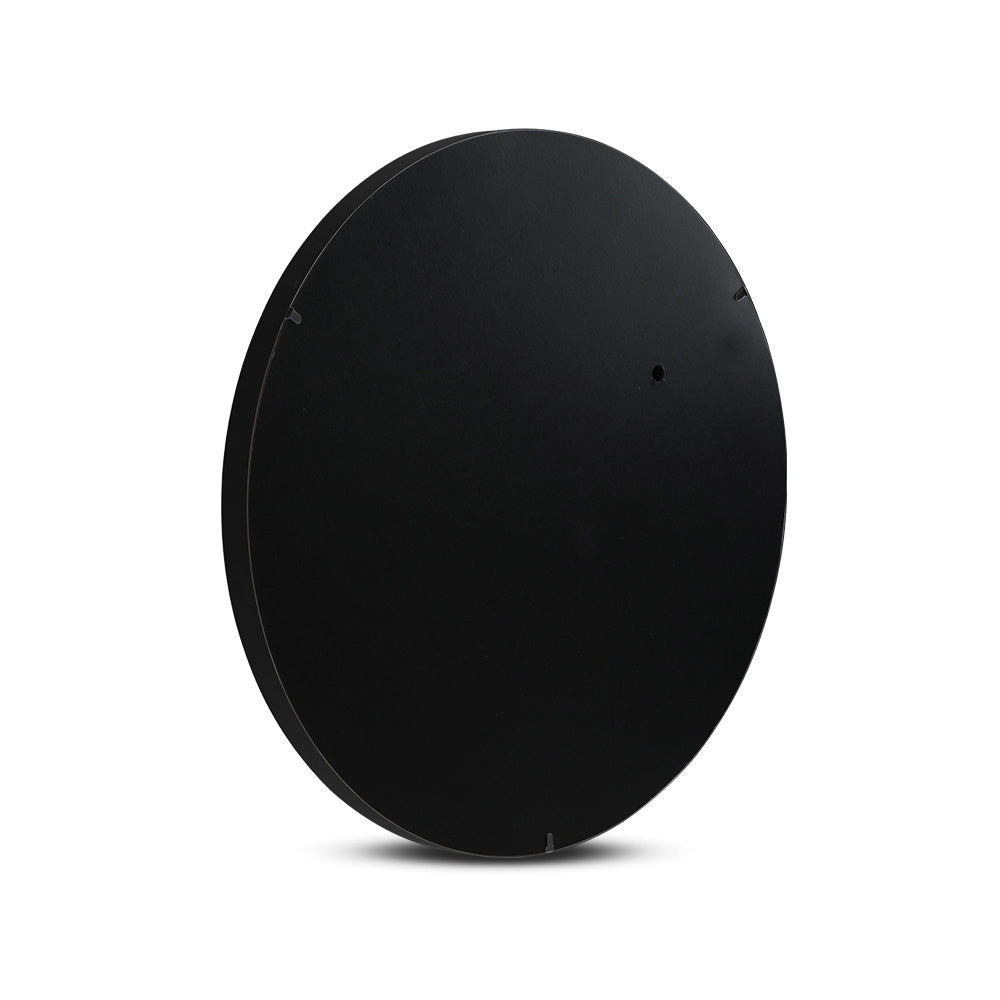 2 Wall Mirror Makeup 80cm Home Decor Framed Mirrors Bathroom Round Black