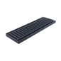 Muses Aluminium Brushed Black Ezy Flow Floor Grate 300 * 100 * 21 mm