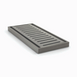 Muses Aluminium Gunmetal Ezy Flow Floor Grate 300 * 100 * 14 mm