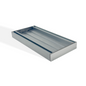 Muses Aluminium Gunmetal Ezy Flow Tile Insert Grate 300 * 100 * 21mm