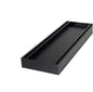 Muses Aluminium Brushed Black Ezy Flow Tile Insert Grate  300 * 100 * 26mm