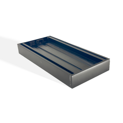 Muses Aluminium Brushed Black Ezy Flow Tile Insert Grate  300 * 100 * 26mm