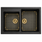 Stainless Steel Gold Sink Grid for Carysil Vivaldi N200