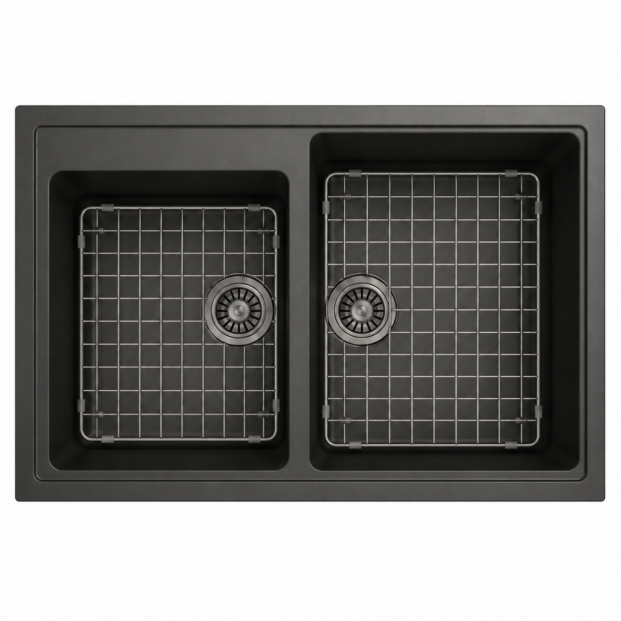 Stainless Steel Gunmetal Sink Grid for Carysil Vivaldi N200